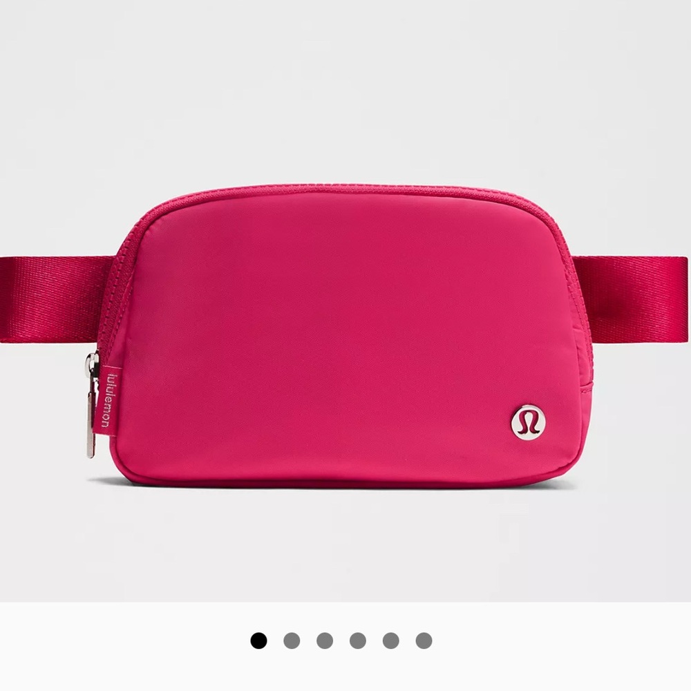 Lululemon Athletica Cherry Mist Crossbody Bag with Adjustable Strap